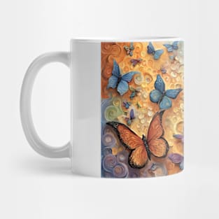 world of butterflies Mug